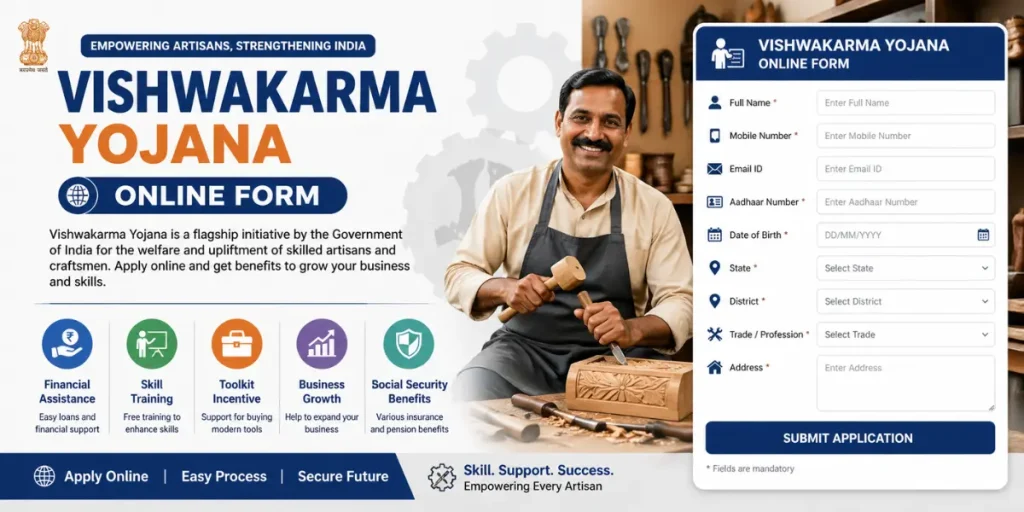 Vishwakarma Yojana Online Form